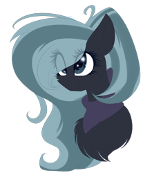 Size: 2298x2609 | Tagged: safe, artist:mediasmile666, oc, oc only, pony, bust, chest fluff, female, high res, mare, scrunchy face, simple background, transparent background