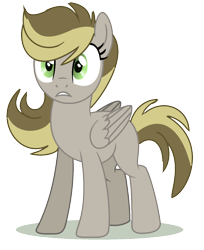 Size: 1200x1472 | Tagged: safe, artist:princess-kitsune-tsu, oc, oc only, pegasus, pony, base used, female, mare, offspring, parent:derpy hooves, parent:doctor whooves, parents:doctorderpy, simple background, solo, transparent background