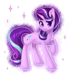 Size: 1881x2000 | Tagged: safe, artist:avrameow, starlight glimmer, pony, unicorn, g4, abstract background, solo