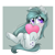 Size: 2000x2000 | Tagged: safe, artist:splashofsweet, marble pie, earth pony, pony, g4, blushing, cheek fluff, colored pupils, cute, ear fluff, heart, heart eyes, high res, looking at you, marblebetes, solo, underhoof, wingding eyes