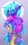 Size: 600x977 | Tagged: safe, artist:cabbage-arts, oc, oc only, oc:indigo flame, anthro, commission, femboy, loincloth, male, solo