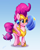 Size: 3679x4585 | Tagged: safe, artist:xbi, pinkie pie, earth pony, pony, g4, balloon, female, gradient background, guardsmare, helmet, mare, party balloon, ribbon, royal guard, solo, tail wrap