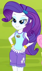 Size: 332x557 | Tagged: safe, screencap, fluttershy, rarity, equestria girls, g4, my little pony equestria girls: legend of everfree, cropped