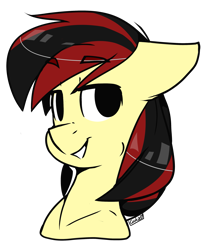 Size: 2347x2877 | Tagged: safe, artist:cookietasticx3, oc, oc only, earth pony, pony, earth pony oc, grin, high res, simple background, smiling, solo, transparent background