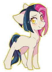 Size: 2110x2893 | Tagged: safe, artist:cookietasticx3, oc, oc only, earth pony, pony, :p, earth pony oc, high res, simple background, solo, tongue out, transparent background