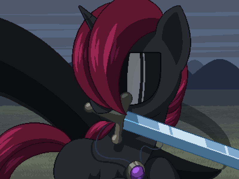 2602619 Safe Artist Rangelost Oc Oc Only Oc Blood Edge Pony