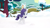 Size: 1920x1080 | Tagged: safe, screencap, rarity, pony, g4, g4.5, my little pony: stop motion short, snowball fight (short), snow, solo, stop motion