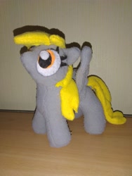 Size: 3120x4160 | Tagged: safe, artist:jbond, derpy hooves, pony, g4, handmade, irl, photo, photography, plushie