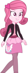 Size: 638x1659 | Tagged: safe, artist:muhammad yunus, oc, oc only, oc:annisa trihapsari, equestria girls, g4, base used, clothes, equestria girls-ified, female, grin, gritted teeth, heart, not rarity, pink body, pink hair, simple background, smiling, solo, teeth, transparent background, vector