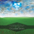 Size: 893x893 | Tagged: safe, artist:arofire, ponies at dawn, album cover, crystal heart, grass, no pony, sky