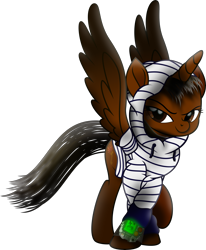 Size: 6872x8326 | Tagged: safe, artist:php178, derpibooru exclusive, oc, oc only, oc:nocturnal vision, alicorn, pony, fallout equestria, g4, my little pony: the movie, .svg available, absurd resolution, alicorn oc, clothes, colored pupils, colored wings, confident, crossed hooves, cute, determination, determined, determined face, determined look, determined smile, drawstrings, female, gradient wings, hair, highlights, hoodie, horn, inkscape, lidded eyes, looking at you, mane, mare, mistletoe, mod, movie accurate, music notes, nocturnal vision's striped hoodie, pipbuck, pipbuck 3000, ponified, raised hoof, realistic mane, shading, simple background, smiling, smiling at you, solo, spread wings, striped hoodie, svg, tail, transparent background, vector, windswept tail, wing sleeves, wings