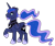 Size: 2728x2275 | Tagged: safe, artist:whalepornoz, princess luna, alicorn, pony, g4, armor, crown, high res, jewelry, male, prince artemis, regalia, rule 63, simple background, solo, stallion, transparent background