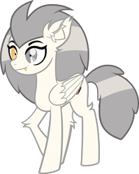 Size: 1876x2356 | Tagged: safe, artist:warszak, pegasus, pony, spoiler:the owl house, edalyn clawthorne, female, gold tooth, heterochromia, mare, owlbert, palisman, ponified, simple background, spoilers for another series, the owl house, transparent background, vector, witch, witch pony