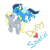 Size: 512x512 | Tagged: safe, artist:fallenangelalchemist, derpy hooves, soarin', pegasus, pony, g4, derpin', female, male, mare, shipping, stallion, straight