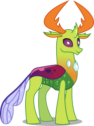 Size: 5982x8000 | Tagged: safe, artist:fruft, thorax, changedling, changeling, celestial advice, g4, absurd resolution, king thorax, male, simple background, solo, transparent background, vector