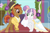 Size: 2312x1506 | Tagged: safe, artist:interstellar-quartz, button mash, sweetie belle, earth pony, pony, unicorn, g4, clothes, dress, female, hat, male, mare, older, older button mash, older sweetie belle, ship:sweetiemash, shipping, stallion, straight, suit, wedding dress