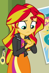 Size: 416x615 | Tagged: safe, screencap, sunset shimmer, equestria girls, g4, my little pony equestria girls: rainbow rocks, cropped, solo
