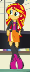 Size: 182x425 | Tagged: safe, screencap, sunset shimmer, equestria girls, g4, my little pony equestria girls: rainbow rocks, cropped, solo