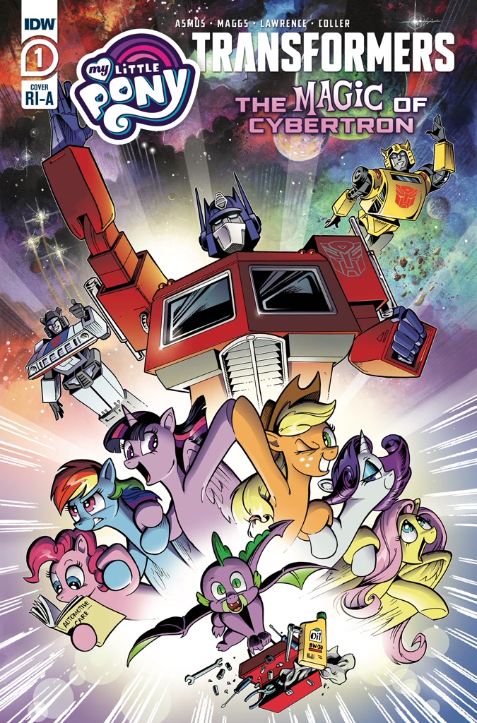 Idw Crossover Comic Mlptransformers Cover Art Collection Crossovers Fimfiction 2449