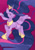 Size: 2480x3508 | Tagged: safe, artist:tingyo, twilight sparkle, alicorn, pony, g4, the last problem, crown, ethereal mane, female, flowing mane, flowing tail, flying, high res, hoof shoes, jewelry, long mane, long tail, mare, older, older twilight, older twilight sparkle (alicorn), peytral, princess twilight 2.0, regalia, solo, starry mane, twilight sparkle (alicorn)