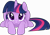 Size: 6000x4201 | Tagged: safe, artist:negatif22, part of a set, twilight sparkle, pony, unicorn, g4, cute, female, imminent pounce, looking at you, lying down, mare, prone, simple background, solo, transparent background, twiabetes, vector