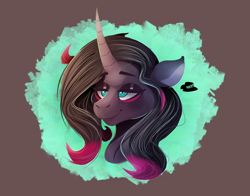 Size: 4200x3300 | Tagged: safe, artist:poxy_boxy, oleander (tfh), classical unicorn, pony, unicorn, them's fightin' herds, bedroom eyes, community related, detailed, female, horn, simple background, solo