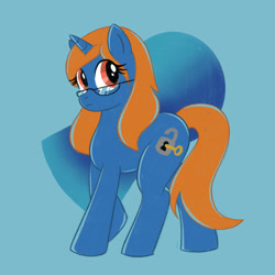 Size: 2000x2000 | Tagged: safe, artist:mediocremare, oc, oc only, pony, unicorn, female, glasses, high res, mare, solo