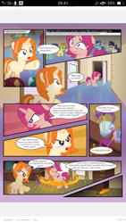 Size: 720x1280 | Tagged: safe, oc, oc:delusive rose, oc:lily brush, comic:equinopolis tales: rose and lily, comic, translate