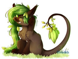 Size: 2800x2142 | Tagged: safe, artist:mediasmile666, oc, oc only, original species, grass, high res, itchy, simple background, solo, transparent background, underhoof