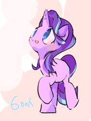 Size: 768x1024 | Tagged: safe, artist:pnpn_721, starlight glimmer, pony, unicorn, g4, blushing, cute, female, glimmerbetes, heart, looking up, mare, simple background, solo