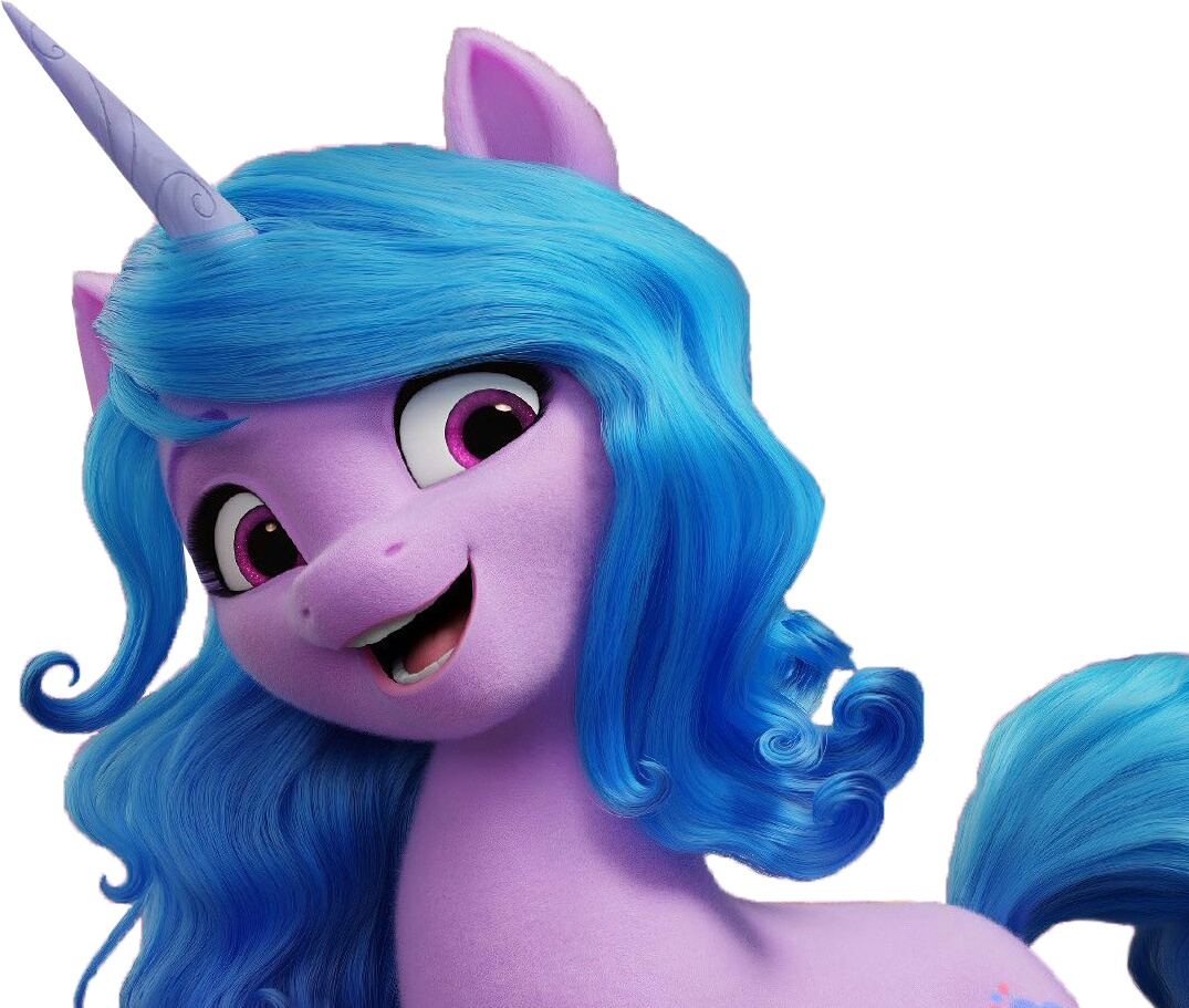 2826166 - safe, alternate version, artist:littlenaughtypony, izzy moonbow,  pony, unicorn, g5, abstract background, animated, bust, female, floppy  ears, gif, glasses, head tilt, high res, horn, looking at you, loop, mare,  meganekko, solo 