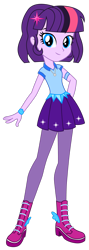 Size: 1280x3584 | Tagged: safe, artist:lhenao, oc, oc only, oc:midny sparkle, human, equestria girls, g4, alternate universe, not twilight sparkle, solo