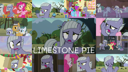 Size: 1971x1109 | Tagged: safe, edit, edited screencap, editor:quoterific, screencap, apple bloom, cloudy quartz, igneous rock pie, limestone pie, marble pie, maud pie, pinkie pie, earth pony, pony, best gift ever, g4, hearthbreakers, rock solid friendship, the cutie mark chronicles, the maud couple, collage, female, filly, mare