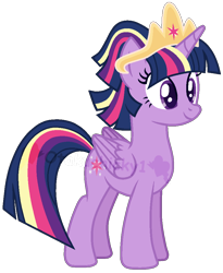 Size: 814x995 | Tagged: safe, artist:otakuchicky1, twilight sparkle, alicorn, pony, g4, simple background, solo, transparent background, twilight sparkle (alicorn)