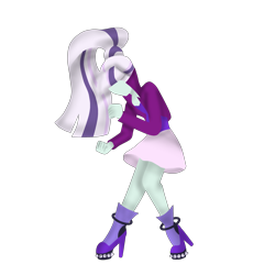 Size: 2600x2600 | Tagged: safe, anonymous artist, derpibooru exclusive, coloratura, equestria girls, g4, countess coloratura, equestria girls-ified, female, high heels, high res, no face, shoes