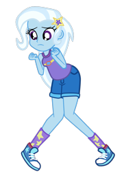 Size: 1119x1548 | Tagged: safe, artist:gmaplay, trixie, equestria girls, g4, my little pony equestria girls: legend of everfree, camp everfree outfits, simple background, solo, transparent background