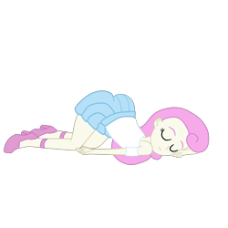 Size: 2952x2952 | Tagged: safe, alternate character, alternate version, artist:gmaplay, twinkleshine, equestria girls, g4, ass, butt, equestria girls-ified, face down ass up, high res, simple background, solo, transparent background, twinklebutt