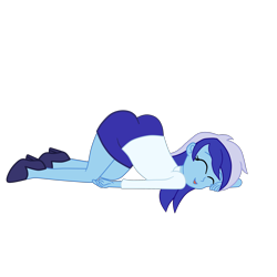Size: 2952x2952 | Tagged: safe, alternate character, alternate version, artist:gmaplay, minuette, equestria girls, g4, ass, ass up, butt, equestria girls-ified, face down ass up, female, happy, high res, minu-ass, simple background, solo, transparent background