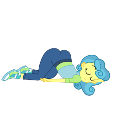 Size: 2952x2952 | Tagged: safe, alternate character, alternate version, artist:gmaplay, lemon hearts, equestria girls, g4, ass, ass up, butt, clothes, face down ass up, female, high res, shoes, simple background, solo, transparent background