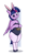 Size: 1501x2813 | Tagged: safe, artist:andelai, twilight sparkle, alicorn, semi-anthro, g4, arm hooves, basket, bipedal, bunny ears, bunny suit, choker, chubby, chubby twilight, clothes, female, legs together, leotard, pantyhose, simple background, smiling, solo, thighlight sparkle, thunder thighs, twilight sparkle (alicorn), wide hips