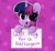 Size: 4096x3790 | Tagged: safe, artist:kittyrosie, twilight sparkle, pony, g4, abstract background, blushing, bronybait, cute, female, horn, looking at you, mare, open mouth, open smile, sign, signature, smiling, solo, starry eyes, twiabetes, twilight burgkle, wingding eyes
