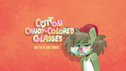 Size: 1920x1080 | Tagged: safe, screencap, dishwater slog, pony, cotton candy-colored glasses, g4.5, my little pony: pony life, spoiler:pony life s02e04, male, solo, stallion, title card