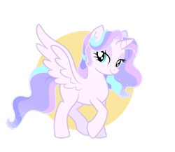 Size: 1280x1110 | Tagged: safe, artist:roses-are-gold, oc, oc only, alicorn, pony, female, magical lesbian spawn, mare, offspring, parent:princess celestia, parent:rarity, parents:rarilestia, simple background, solo, transparent background