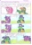 Size: 1628x2288 | Tagged: safe, artist:cmara, pinkie pie, twilight sparkle, alicorn, earth pony, pony, turtle, anthro, g4, bandana, comic, crossover, donatello, eyes closed, female, goggles, male, mare, michelangelo, open mouth, rise of the teenage mutant ninja turtles, sigh, singing, smile song, teenage mutant ninja turtles, traditional art, twilight sparkle (alicorn)