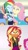 Size: 1288x2289 | Tagged: safe, edit, edited screencap, screencap, fluttershy, pinkie pie, rainbow dash, sunset shimmer, dashing through the mall, equestria girls, equestria girls specials, g4, my little pony equestria girls: better together, my little pony equestria girls: holidays unwrapped, my little pony equestria girls: rollercoaster of friendship, drama, holidays unwrapped drama, rageset shimmer, red face