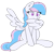 Size: 2119x2093 | Tagged: safe, artist:eyeburn, oc, oc only, oc:starburn, pegasus, pony, female, grooming, high res, mare, nom, preening, simple background, sitting, solo, transparent background