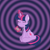 Size: 4940x4940 | Tagged: safe, alternate version, artist:bryastar, twilight sparkle, pony, unicorn, g4, cellphone, earbuds, headphones, hypnosis, levitation, magic, phone, smartphone, solo, spiral, telekinesis, unicorn twilight