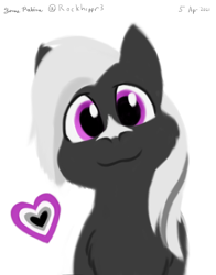 Size: 1100x1400 | Tagged: safe, artist:rockhoppr3, oc, oc only, oc:ace hearts, earth pony, pony, cutie mark, looking at you, solo