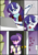 Size: 2971x4200 | Tagged: safe, artist:caoscore, rarity, suri polomare, anthro, comic:luscious pleasure, g4, coffee mug, comic, crystal, drawing, female, lesbian, mug, shipping, surity, yawn