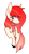 Size: 1173x2168 | Tagged: safe, artist:raya, oc, oc only, oc:making amends, pegasus, pony, blue eyes, bust, clothes, female, mare, pegasus oc, red mane, scarf, solo